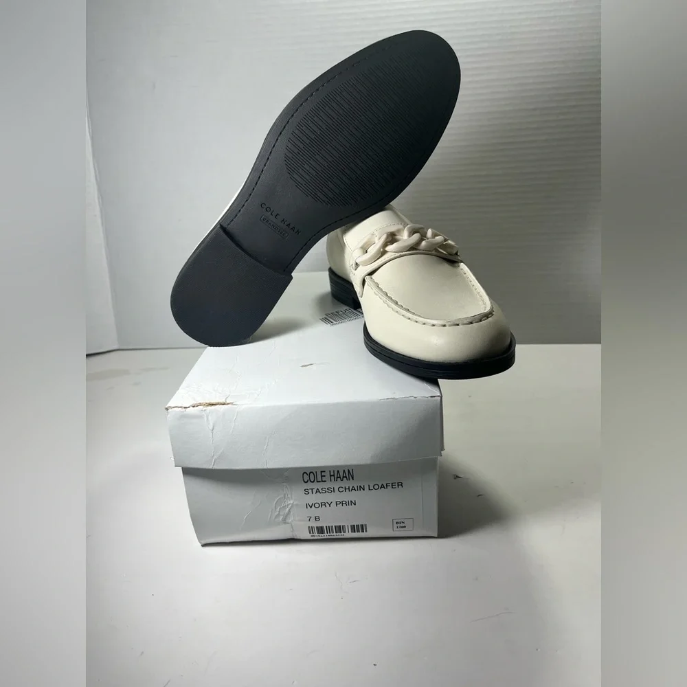 Cole Haan | Rubber Sole Plain Leather Office Style
